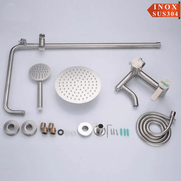 Tính năng của bộ vòi sen nóng lạnh inox sus 304.