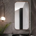 Trọn bộ gương soi trang diểm phòng tắm cao cấp của Dakoshi GS03 chất lượng hình ảnh trung thực, bền bỉ