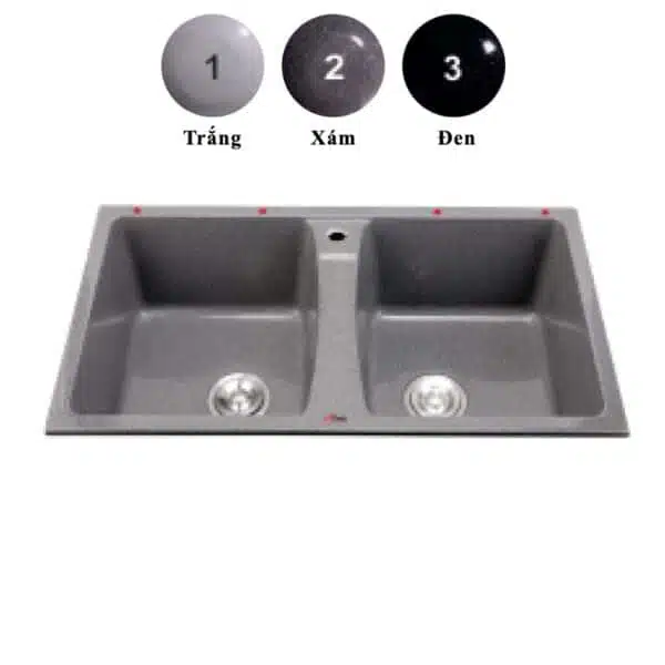 Bồn chậu rửa chén đá nhân tạo Dakoshi R203