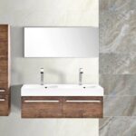 Phối cảnh gạch đá ốp lát Viglacera Eurotile Phù Sa PHS i03 45 x 90cm