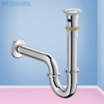 Bộ xiphong xả thoát nước chậu rửa lavabo Viglacera VG813, Bộ xả lavabo nhấn