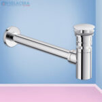 Bộ xiphong xả thoát nước chậu rửa lavabo Viglacera VG815, Bộ xả lavabo nhấn