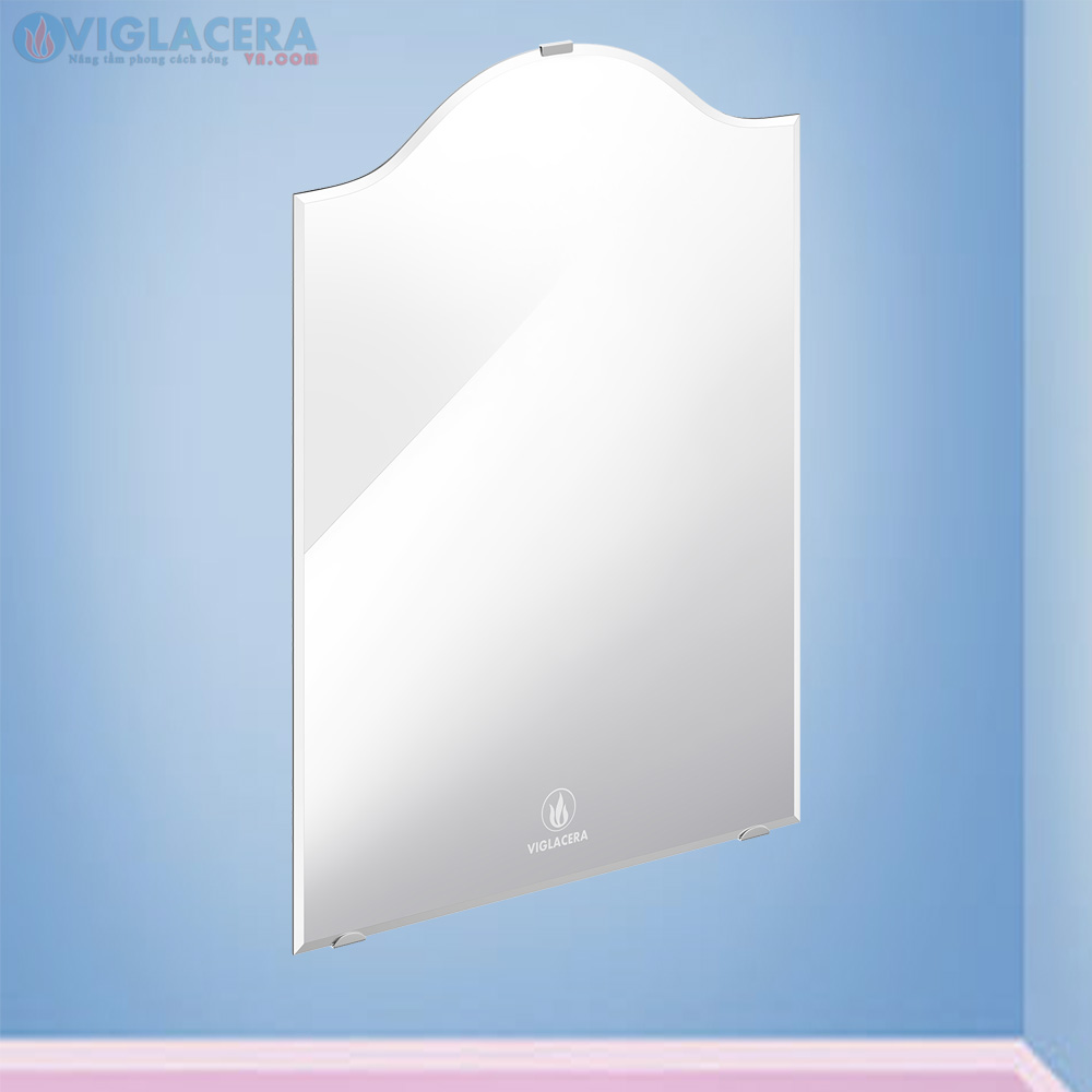 Bộ gương soi trang điểm phòng tắm Viglacera VG831, gương soi tráng bạc 05 lớp bền bỉ chống ố