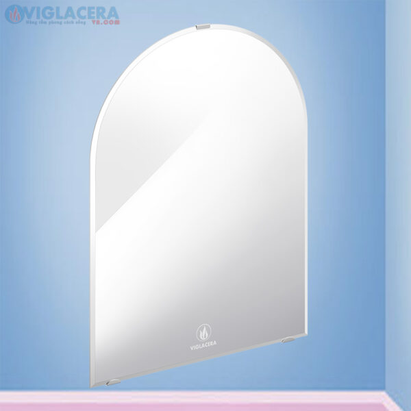 Bộ gương soi trang điểm phòng tắm Viglacera VG832, gương soi tráng bạc 05 lớp bền bỉ chống ố
