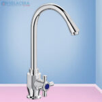 Vòi chậu rửa chén bát lạnh Viglacera VG707 loại vòi chậu rửa gắn tường đầu vòi rút dây đa năng