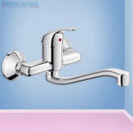 Vòi chậu rửa chén bát nóng lạnh Viglacera VG701 loại vòi chậu rửa gắn tường