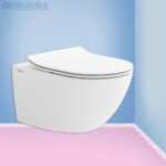 Trọn bộ bồn cầu, bệt vệ sinh treo két nước âm tường Viglacera M.13.PRO chính hãng giá rẻ tại Viglaceravn.com