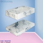 Chậu rửa lavabo đặt bàn đá 2 tầng Viglacera Vi6 9GP01 chính hãng giá rẻ, men Nano kháng khuẩn