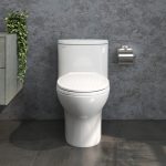 Bồn cầu, bệt vệ sinh két liền 1 khối Viglacera V37 chính hãng giá rẻ, xả xoáy, men Nano kháng khuẩn