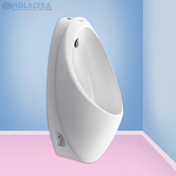 Bồn tiểu, bệ tiểu nam treo tường Viglacera T1, thiết kế nhỏ gọn, sang trọng, men Nano Titan kháng khuẩn chống bám bẩn