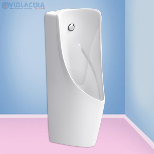 Bồn tiểu, bệ tiểu nam treo tường Viglacera T6, thiết kế nhỏ gọn, sang trọng, men Nano Titan kháng khuẩn chống bám bẩn