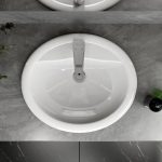 Chậu rửa lavabo âm bàn Viglacera CD1