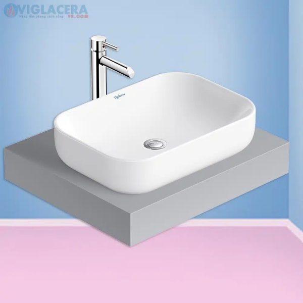 chau rua lavabo dat ban viglacera v25