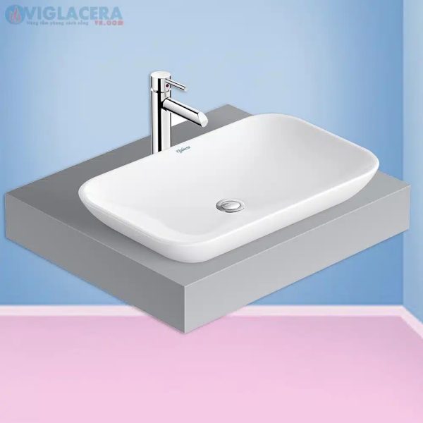 chau rua lavabo dat ban viglacera v28