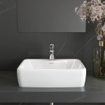 Chậu rửa lavabo đặt bàn Viglacera V72