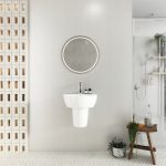 Chậu rửa lavabo treo tường Viglacera V37