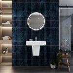 Bộ chậu rửa mặt lavabo treop tường Viglacera V58 (CD58)