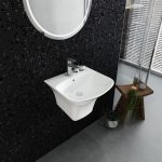 Chậu rửa lavabo treo tường Viglacera V64