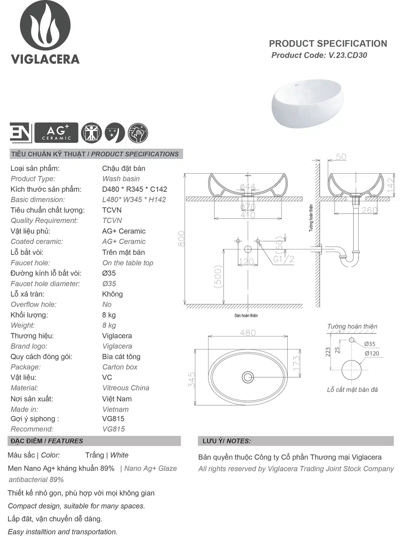 thong-so-chau-rua-lavabo-dat-ban-viglacera-cd30 thong-so-chau-rua-lavabo-dat-ban-viglacera-cd30