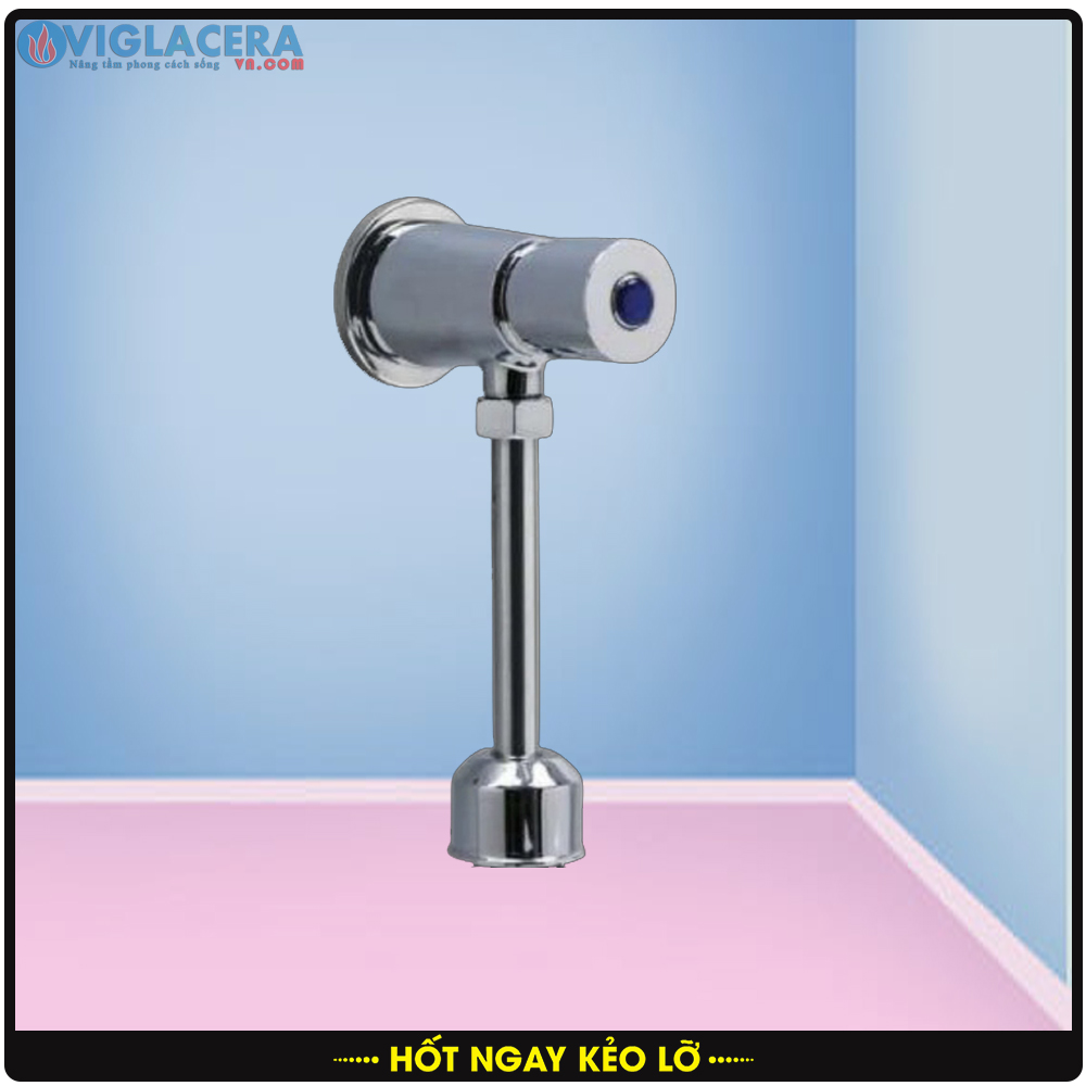 Bộ vòi van xả nhấn bồn tiểu nam Viglacera VG841