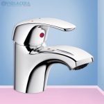 Vòi chậu rửa lavabo nóng lạnh Viglacera VG104 chính hãng đúc nguyên khối từ đồng thau cao cấp.