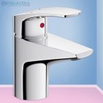Vòi chậu rửa lavabo nóng lạnh Viglacera VG168 chính hãng đúc nguyên khối từ đồng thau cao cấp.