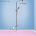 Bộ vòi sen cây tắm đứng 2 đường nước nóng lạnh Viglacera VG511.1 chính hãng 100%, bát sen mưa đường kính lớn cho áp lục nước mạnh