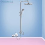Bộ vòi sen cây tắm đứng 2 đường nước nóng lạnh Viglacera VG532.1 chính hãng 100%, bát sen mưa đường kính lớn cho áp lục nước mạnh