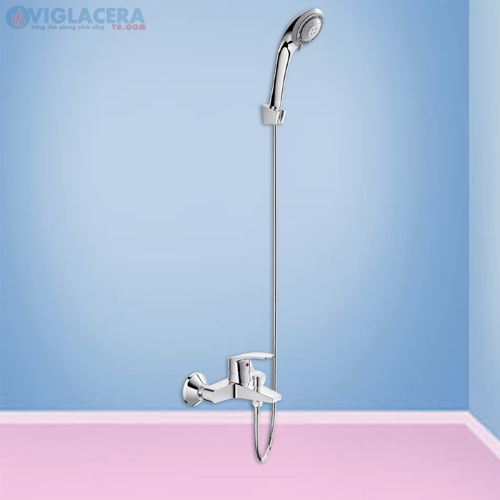 Vòi sen tắm 1 đường nước nóng lạnh Viglacera VG568 chính hãng 100%
